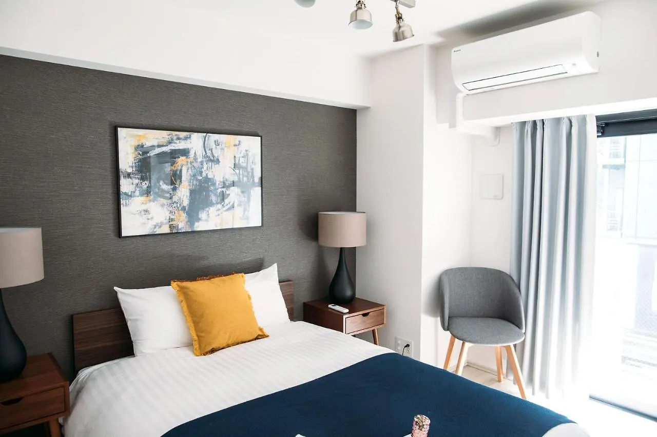 Lägenhetshotell Dash Living Nihonbashi Tokyo prefektur